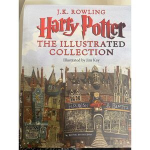 JK Rowling Harry Potter Illustrated Collection Deluxe Fantasy Book Hardcover